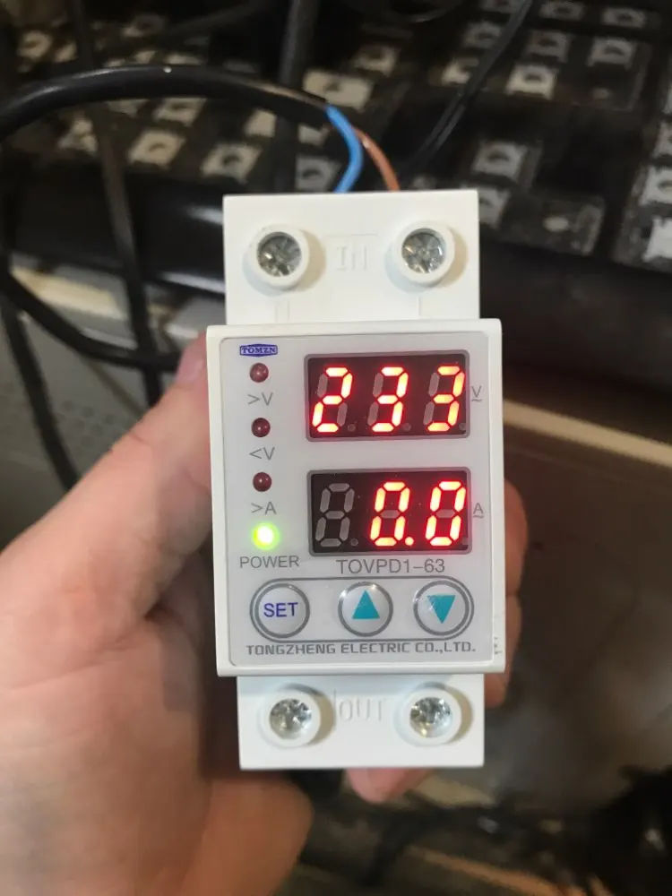Реле контроля напряжения tomzn tovpd1 60 ec