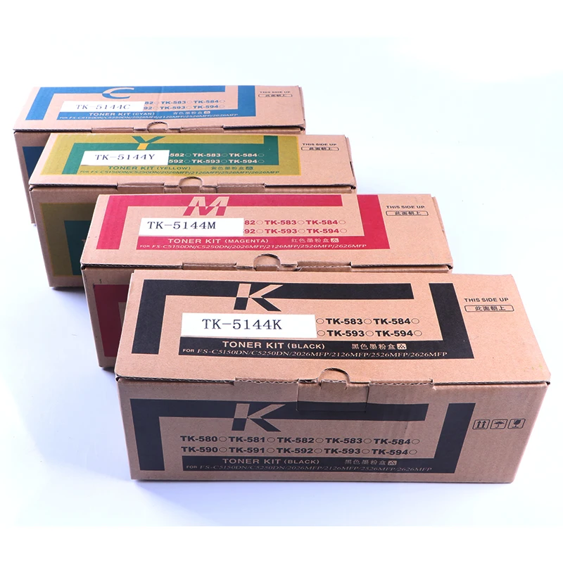 CMYK 4 шт./компл. тонер картридж TK 5140 5142 5143 5144 для Kyocera ECOSYS P6130cdn M6530cdn M6030cdn с