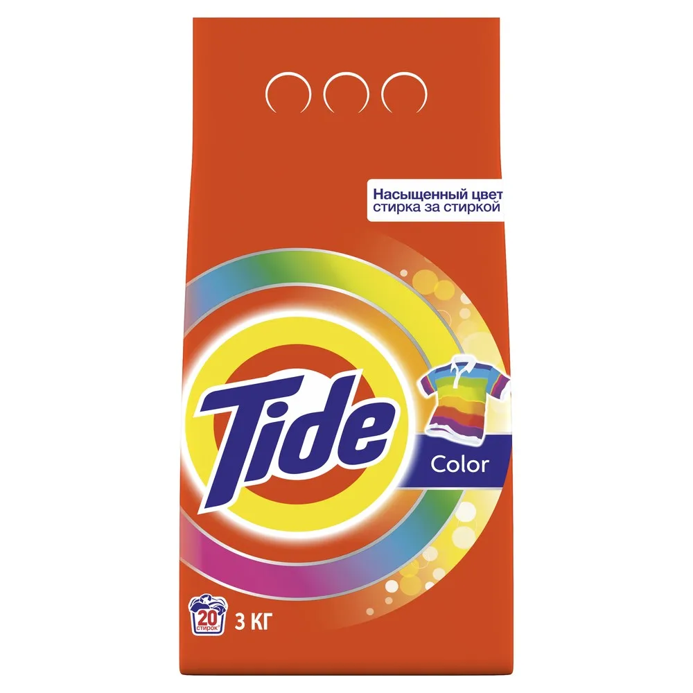 Стиральный порошок Tide Автомат Color 20 стирок 3 кг