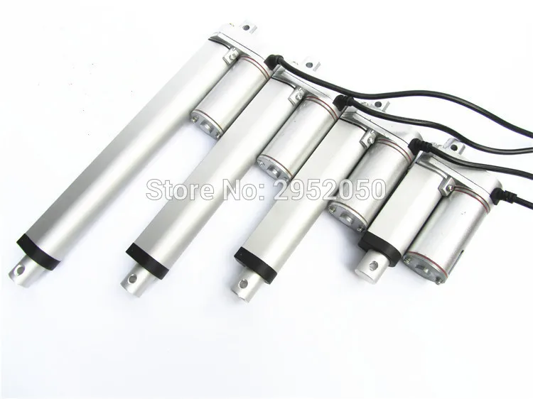 

Free 12V 400mm/16inch stroke 900N /198LBS micro linear actuator electric linear actuator TV lift high speed linear actuator