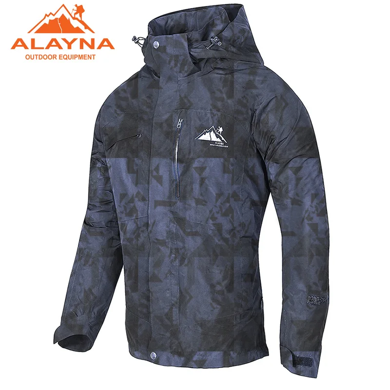 

ALAYNA Original New Arrival Mens 2017 Waterproof Jacket Windproof Lightweight For Men