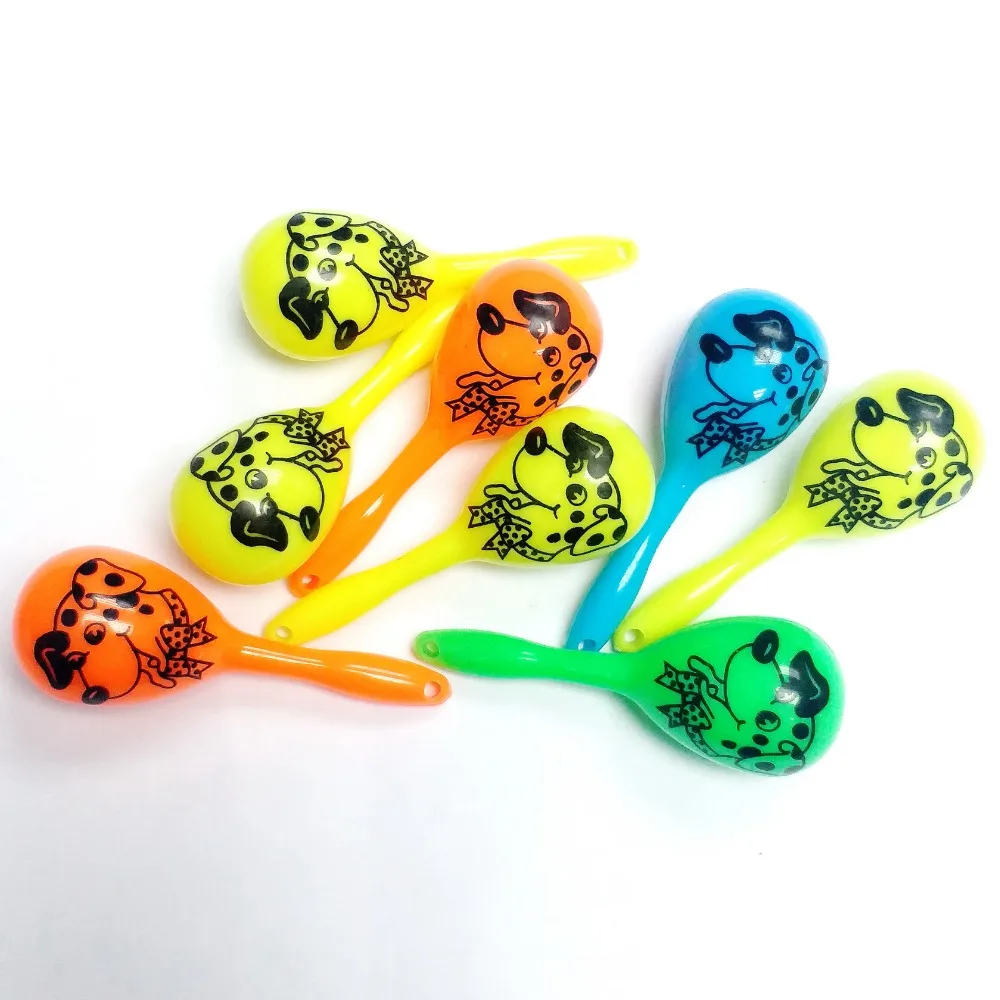 E424 - Mini 7cm dog maracas -   4g