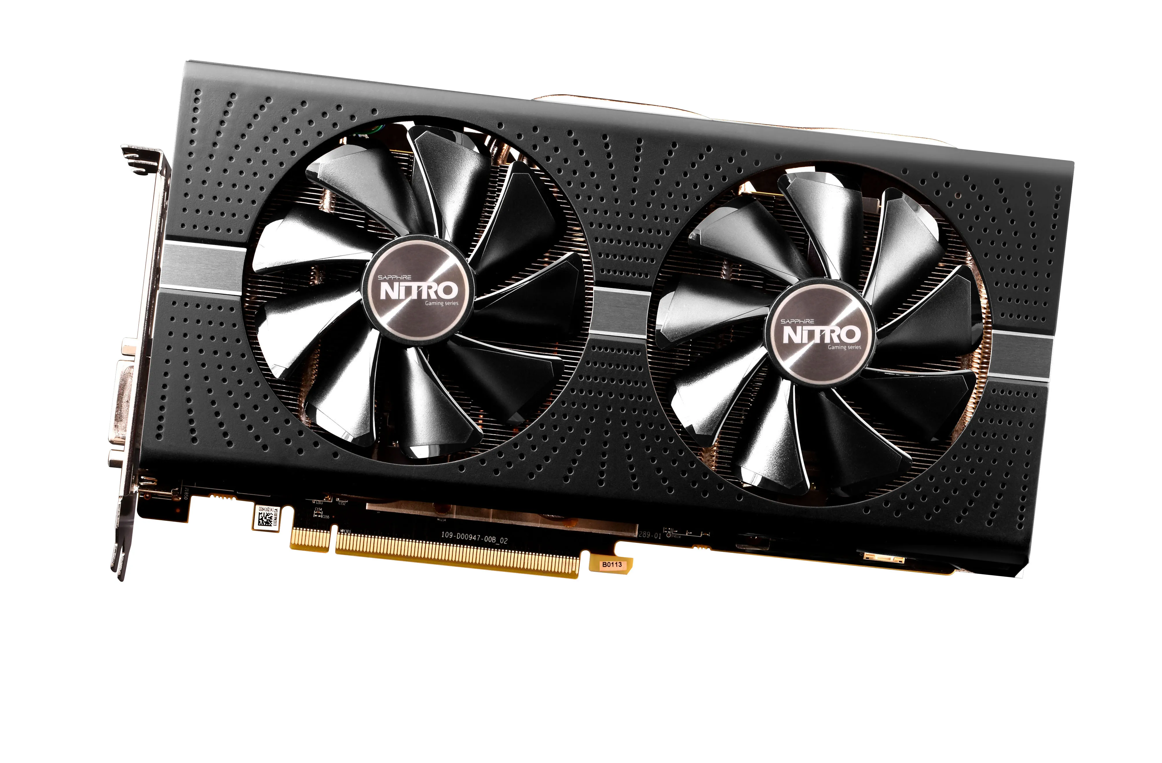 Б/у, Sapphire RX570 Nitro 4G видеокарты 7000 МГц GDDR5 256 бит HDMI+ DVI+ DP PCI-X16