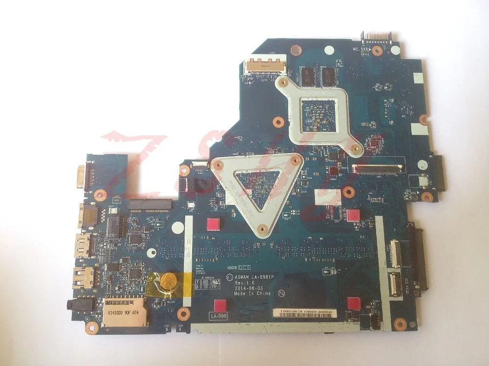 Для Acer E5 511G Материнская плата ноутбука NBMQX11005 a5вам LA B981P SR1YV N2940 процессор 820M