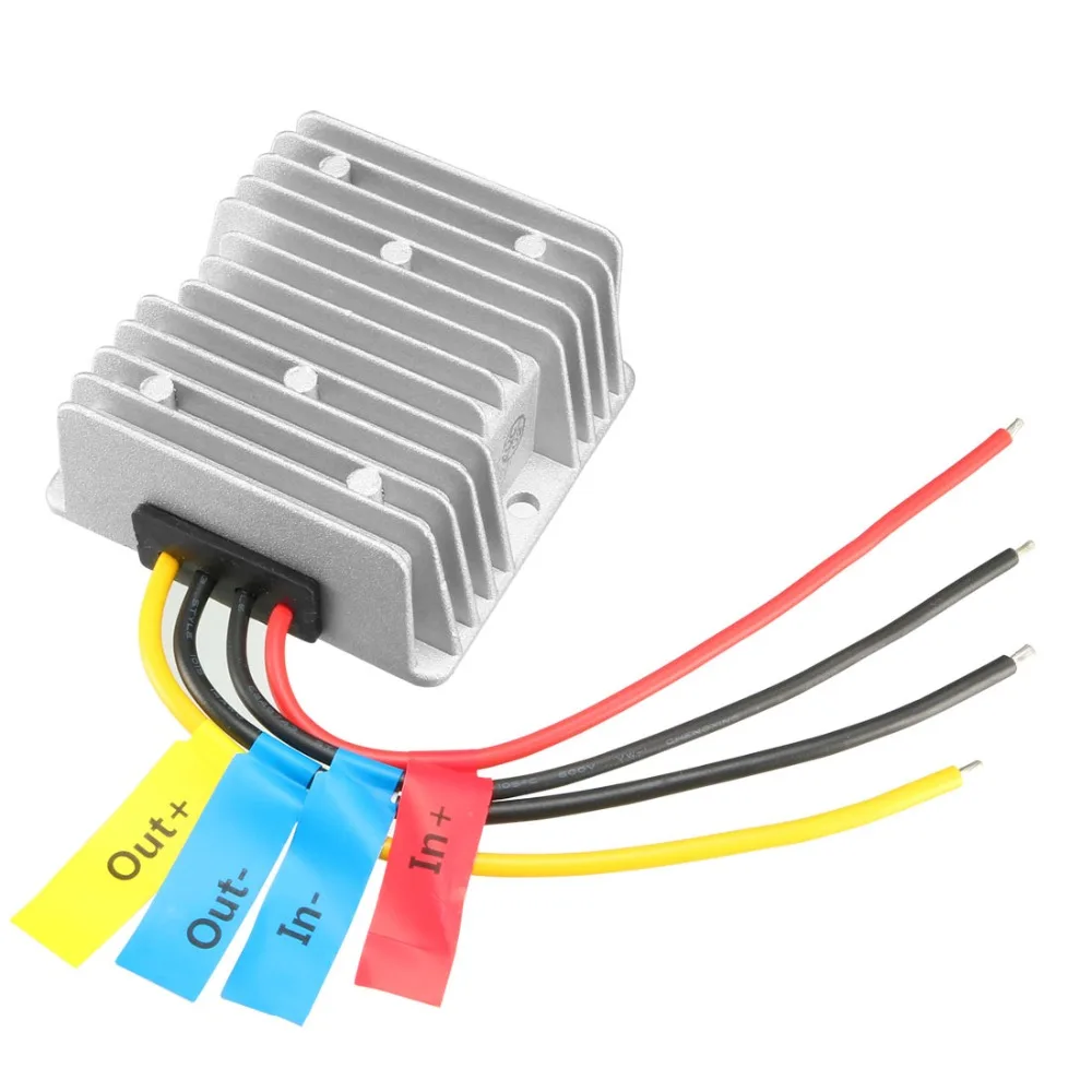 

Power Converter Regulator DC12V/24V(10V~40V) Step-Down to DC6V 15A 90W Waterproof Voltage Convert Transformer Adapters Supplies