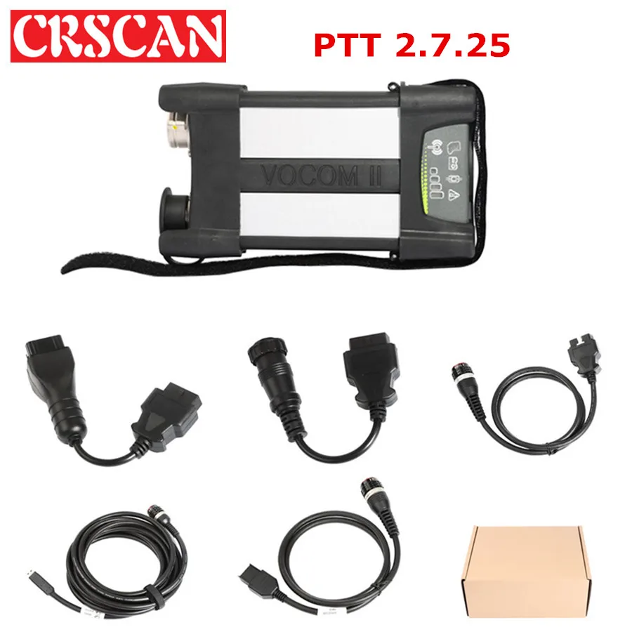 

Truck Diagnostic Tool for volvo VOCOM II 88894000 with APCI PTT 2.7.25 Tech Tool Excavator Heavy Truck Truck Diagnostic Scanner