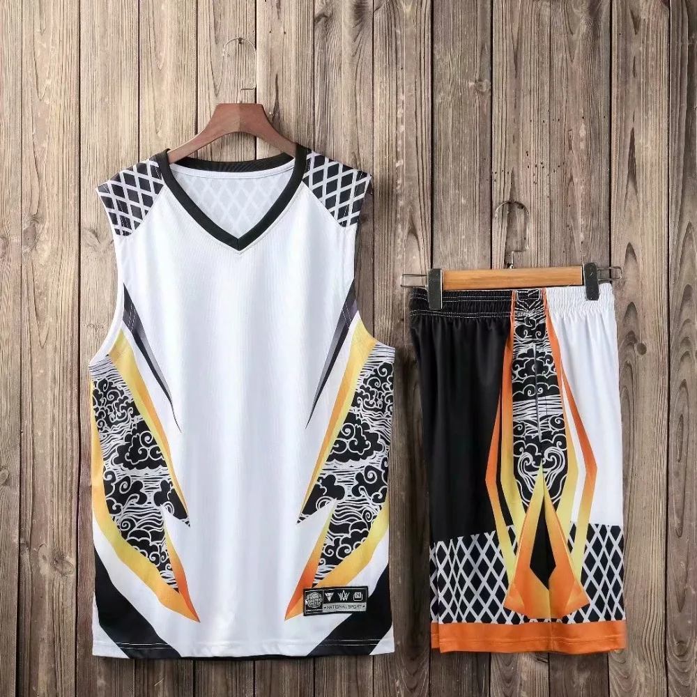 Men Women Basketball Jerseys Sets Uniforms Sport Kit Clothing Shirts Shorts