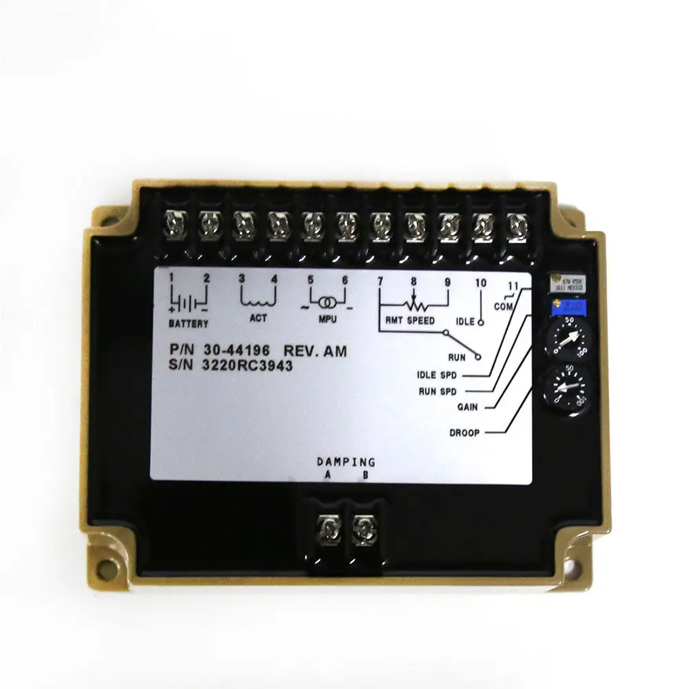 Новая замена для контроллера скорости Cummins EFC3044196 генератор 12 24 В|controller control|controller