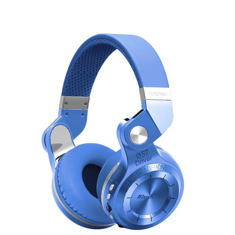Оригинальный Bluedio T2 + складные наушники bluetooth bluetooth4.1 поддержка fm радио и sd карт