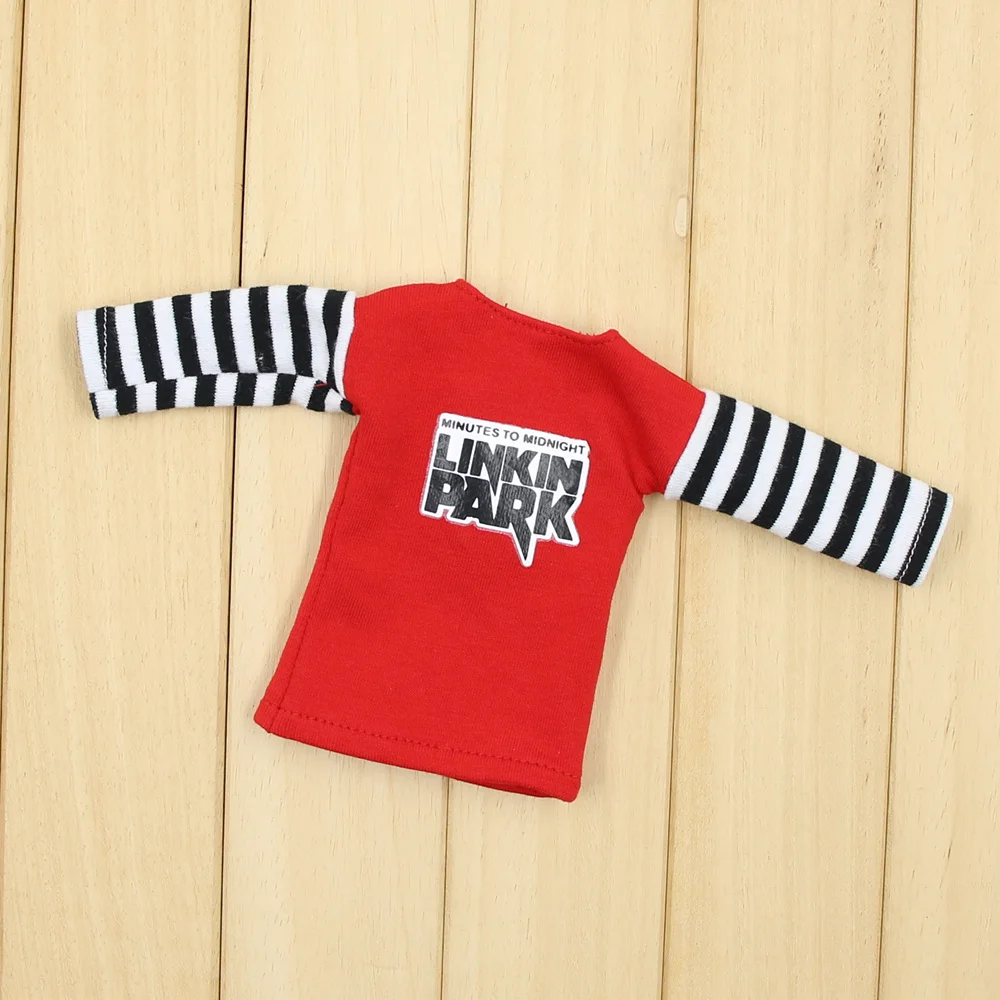 

Clothes for 1/6 Blyth doll New cute handsome long-sleeved T-shirt girl Soft and high quality gift ICY BJD toy