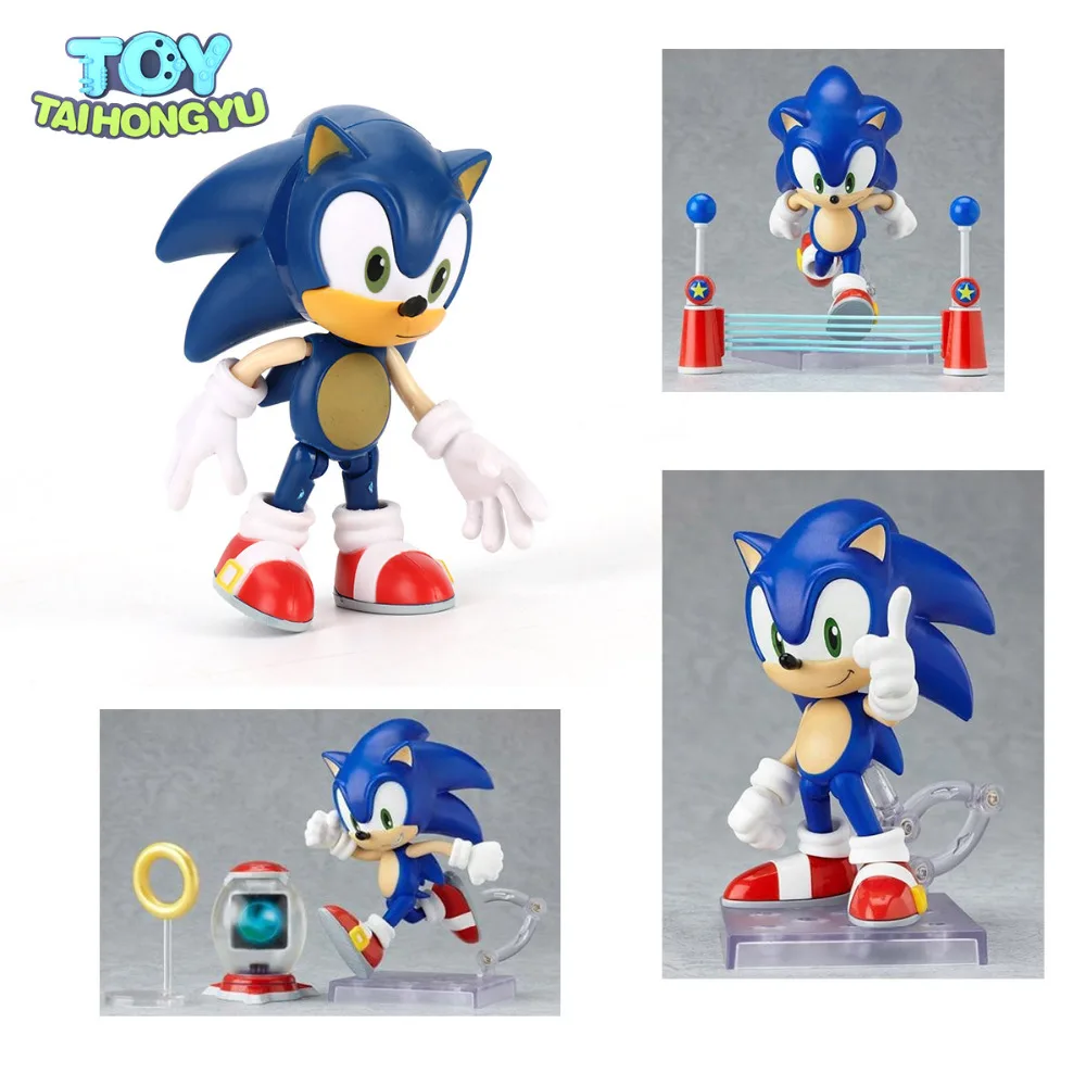 

TAIHONGYU 9cm New in Box Super Sonic The HEDGEHOG PVC Action Figure Toy Model Gift