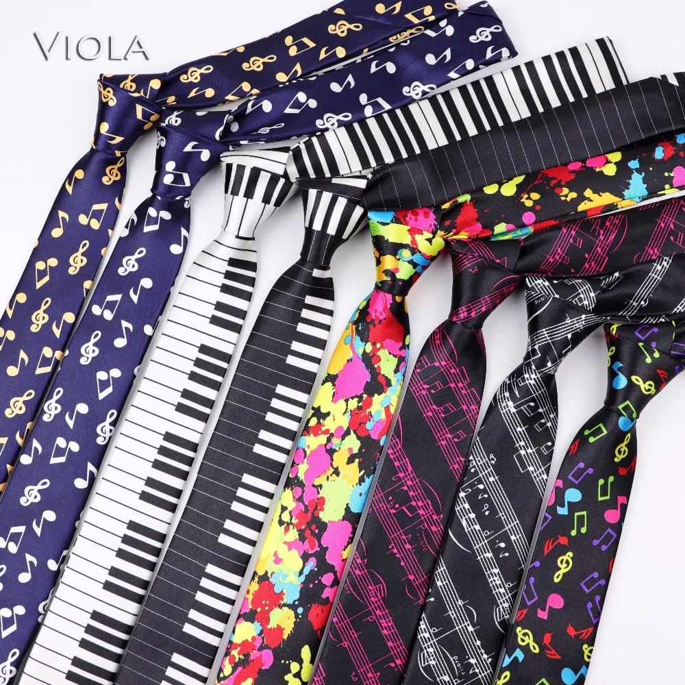 skinny piano tie