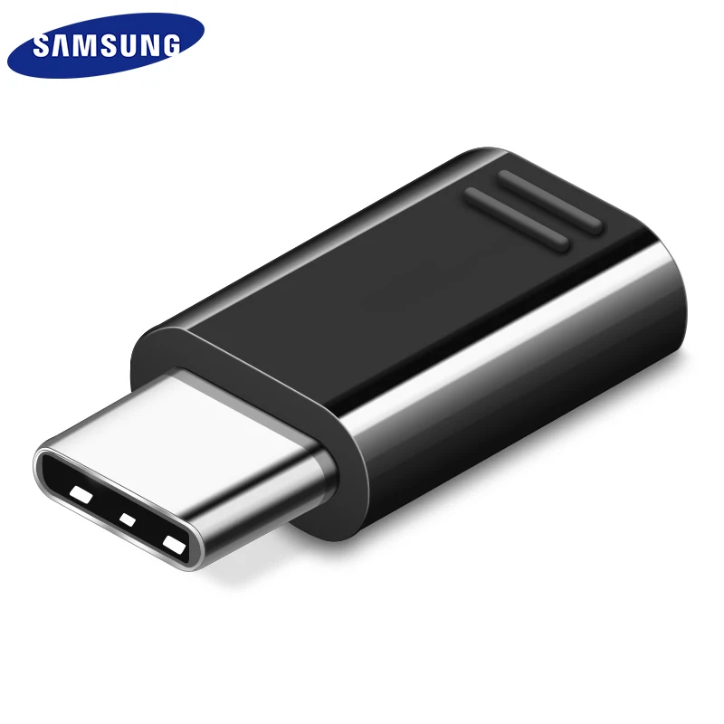 

Samsung S9 S8 plus Micro USB to USB Type C Adapter Converter Original Note8 C5 C7 C9 pro S8 Active Note 9 8 FE Notebook 10
