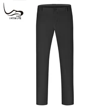 Новинка, EAGEGOF, Мужские штаны для гольфа, четыре стороны, тянущиеся спортивные штаны, не железные, Бизнес Брюки для гольфа, высокое качество, брендовые Свободные Мужские штаны