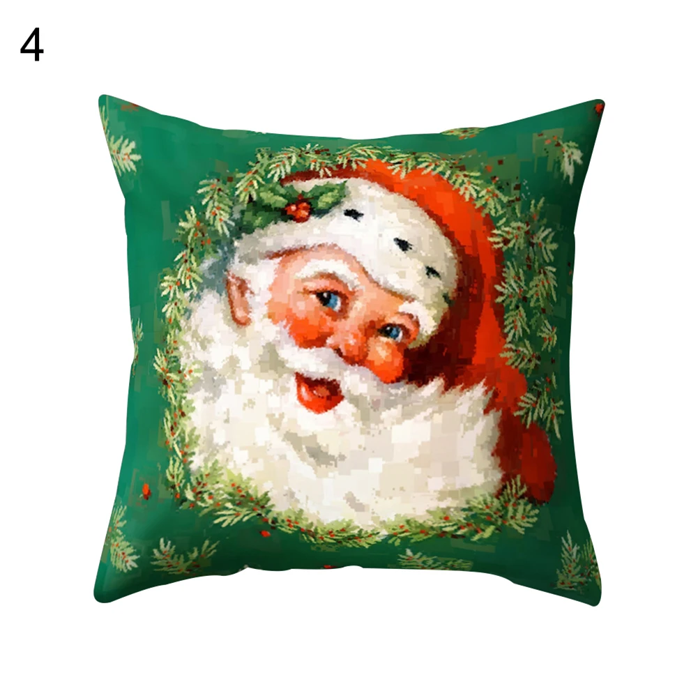 Рождество Лось Снеговик Пледы Наволочки дома Талия крышка|pillow case|throw pillow casespillow case