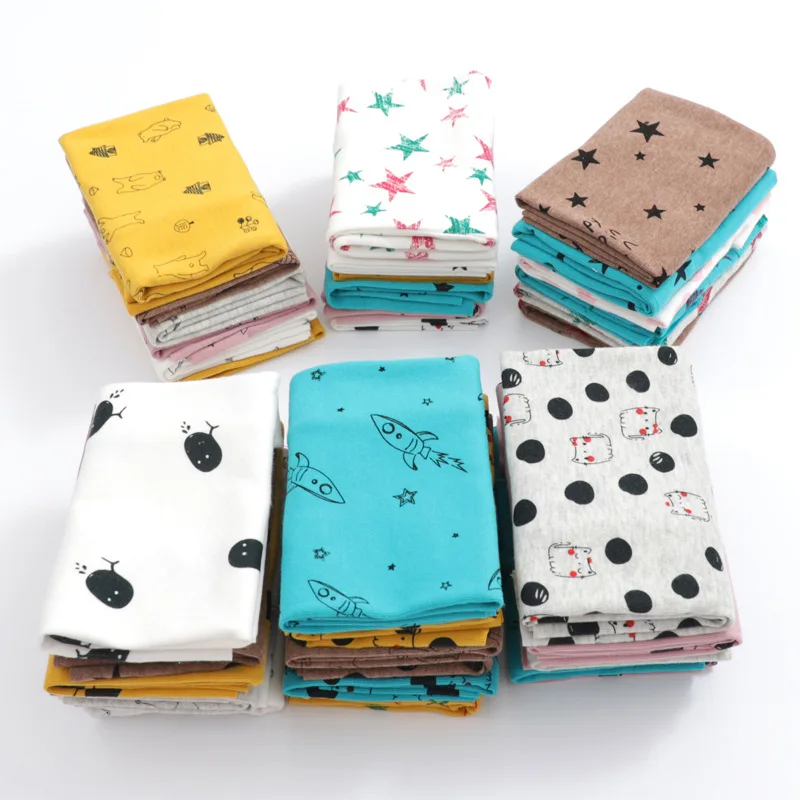 

2019 cotton star anchor smile bear dots solid color baby scarf children O RING collar out door warm scarves neck wear accessorie