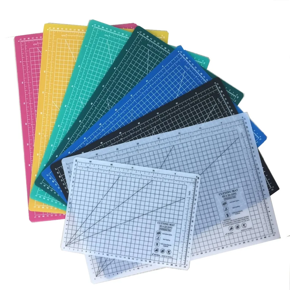 

A4 Size UESTA Free Shipping 30 x 22 CM Grid Eco Friendly Self Healing Cutting Mats
