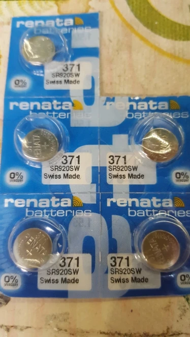 100X renata Silver Oxide Watch Battery 377 SR626SW 626 1.55V % original  brand renata battery - AliExpress