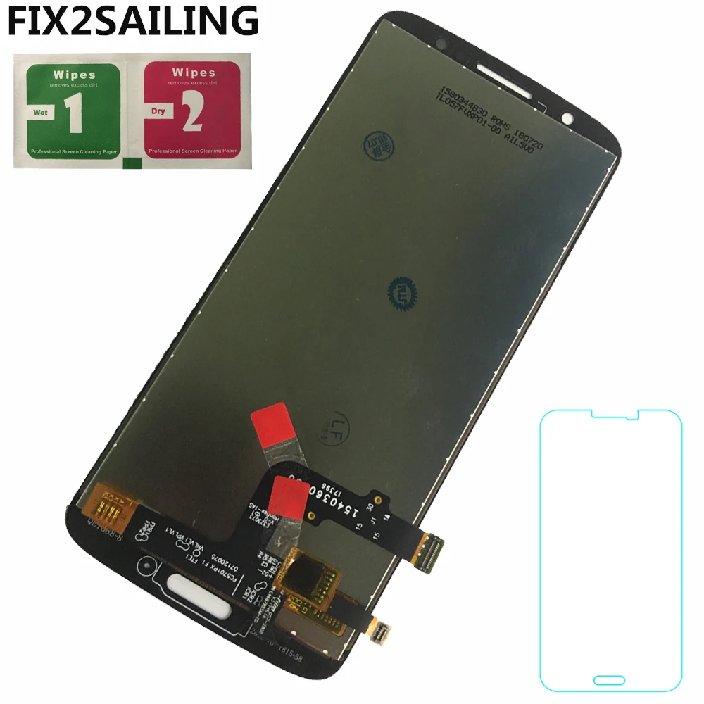 Для Motorola Moto G6 XT1925 XT1925-3 LCD дисплей сенсорный экран в сборе Замена 100%