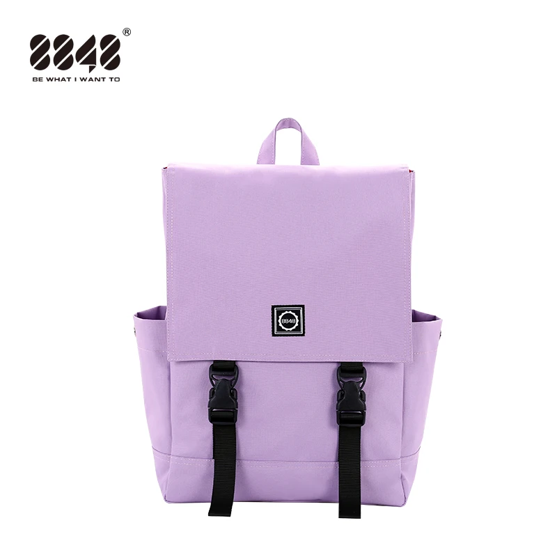 

8848 High quality Women Backpack Teenage girls Leisure bag Stylish School Bag Canvas Bagpack Female Bookbag Mochila 092-060-004
