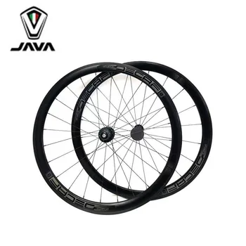 

JAVA Decaf Alloy 700C Road Bike Wheelset Rim Caliper Brake Bearing Hubs 20 24 hole 100mm 130mm Rim Width 42mm Clincher Wheel