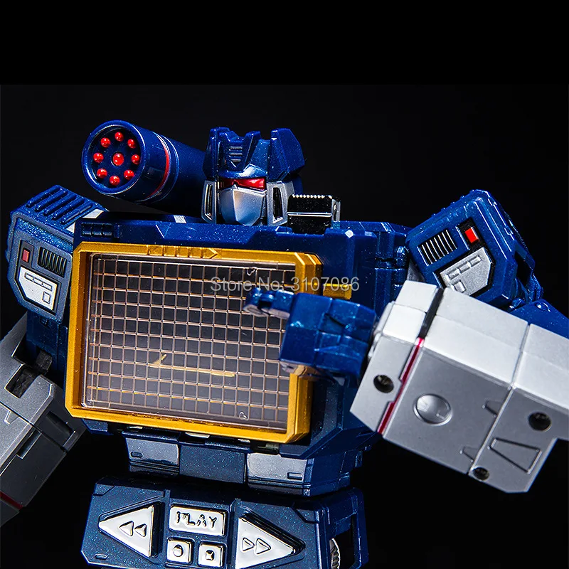 G1 трансформация THF THF-01J Soundwave THF01J THF01-JOne лента walkman MasterPiece MP13 негабаритных фигурки из сплава металла робот игрушка