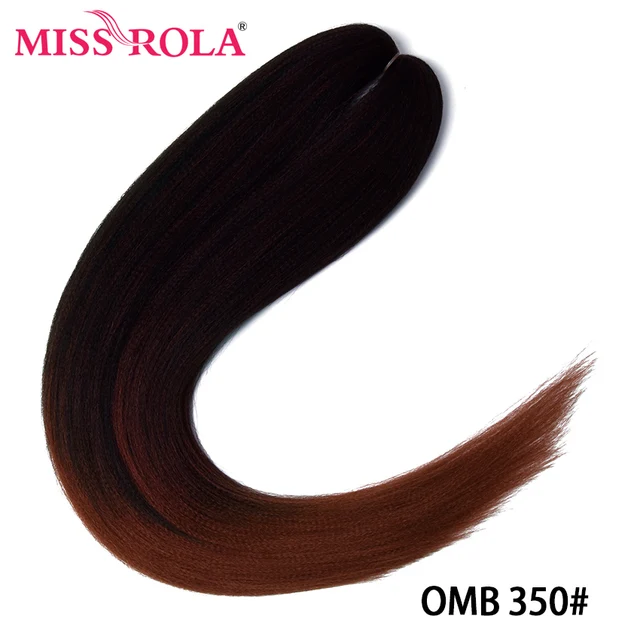 Miss Rola Synthetic Wholesale Bulk 5 Pieces 24 Inch 100g Stretched Jumbo Braiding Hair Kanekalon Pink Twist Braid Hair Extension #2