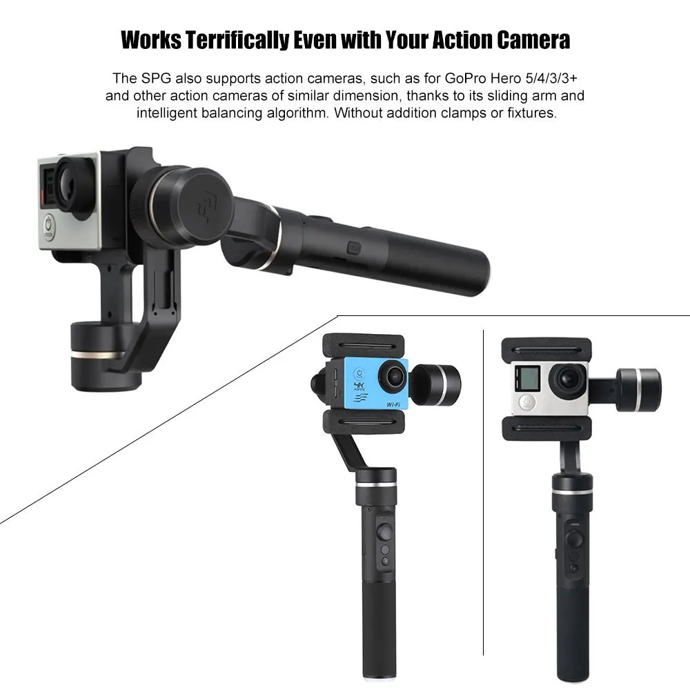  FeiyuTech SPG 3-Axis Gimbal Handheld Smartphone Stabilizer for iPhone 8 8 PLUS Xiaomi Samsung S8 Zo