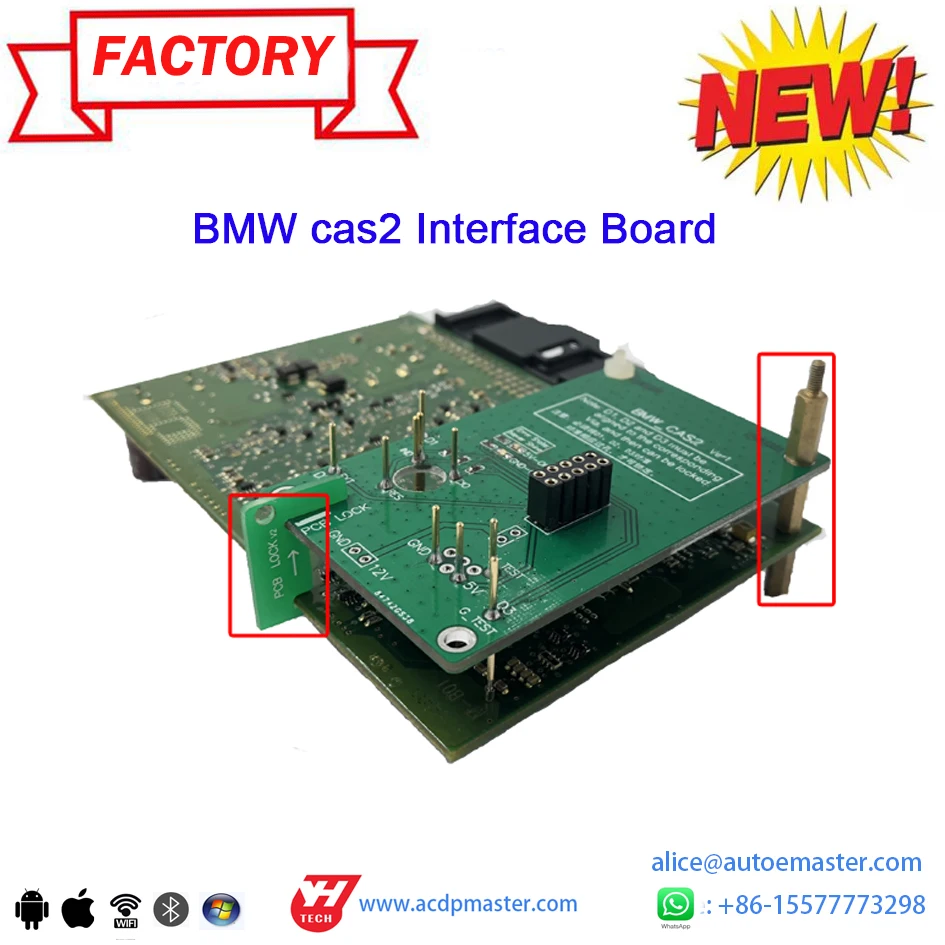 Набор для чтения и письма данных Yanhua Mini ACDP BMW CAS1 cas2|Программаторы с автоповтором| |