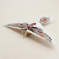 DIY сборки хлопающие крыло модель полета подражать птицы самолета развивающие подарки для детей