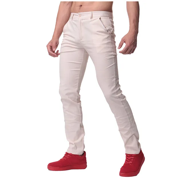 Diritti Mens 2018 Casual Dei 100Cotone Pantaloni 4AL5jq3R