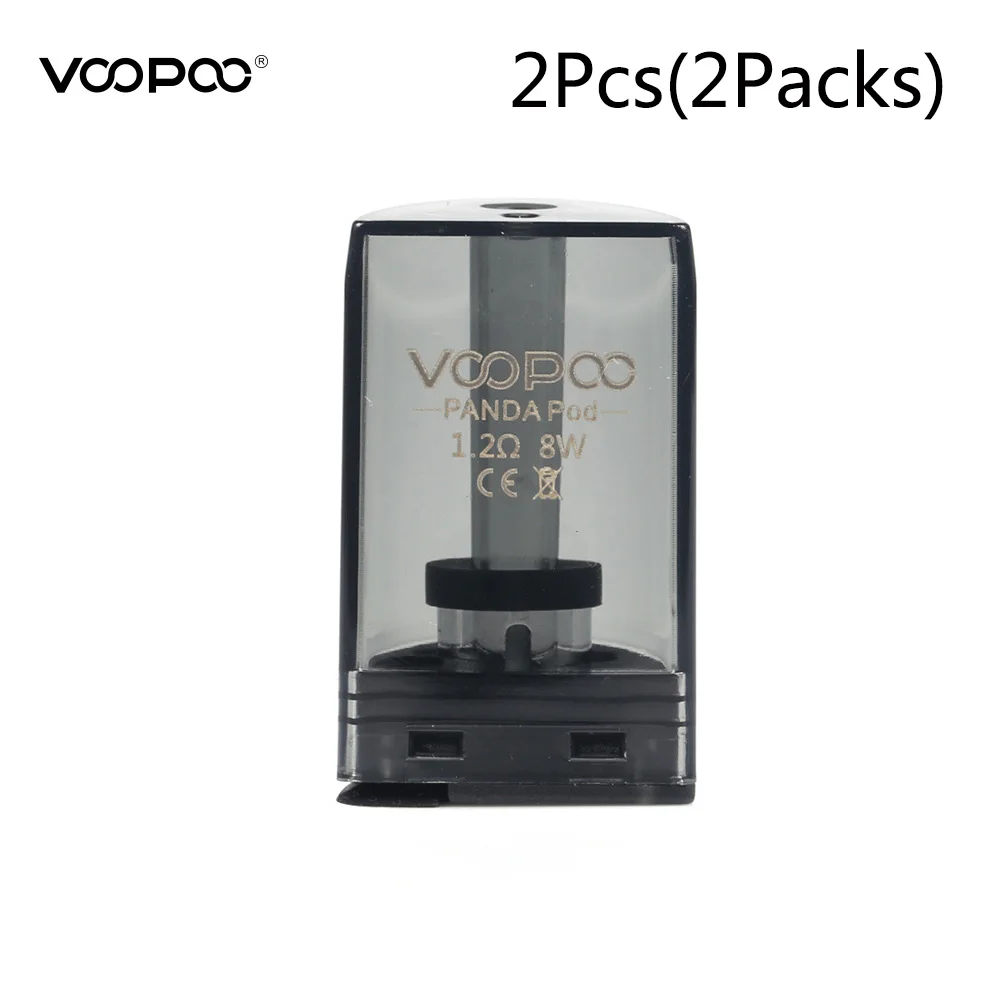 

2pcs Original VOOPOO Panda Cartridge Vape 5ml Electronic Cigarette Atomizer With 0.8ohm/1.2ohm Coil Head Vaporizer