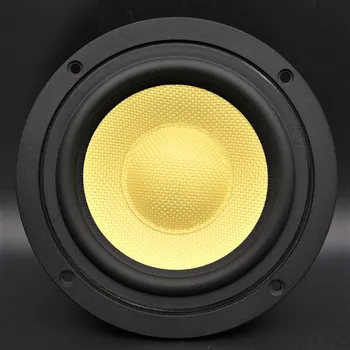 

HIFIDIY LIVE HIFI 5.98 inch 6" Midbass Woofer speaker Unit 8OHM 80W Casting Aluminum Fram Bullet-proof cloth Loudspeaker F5-152