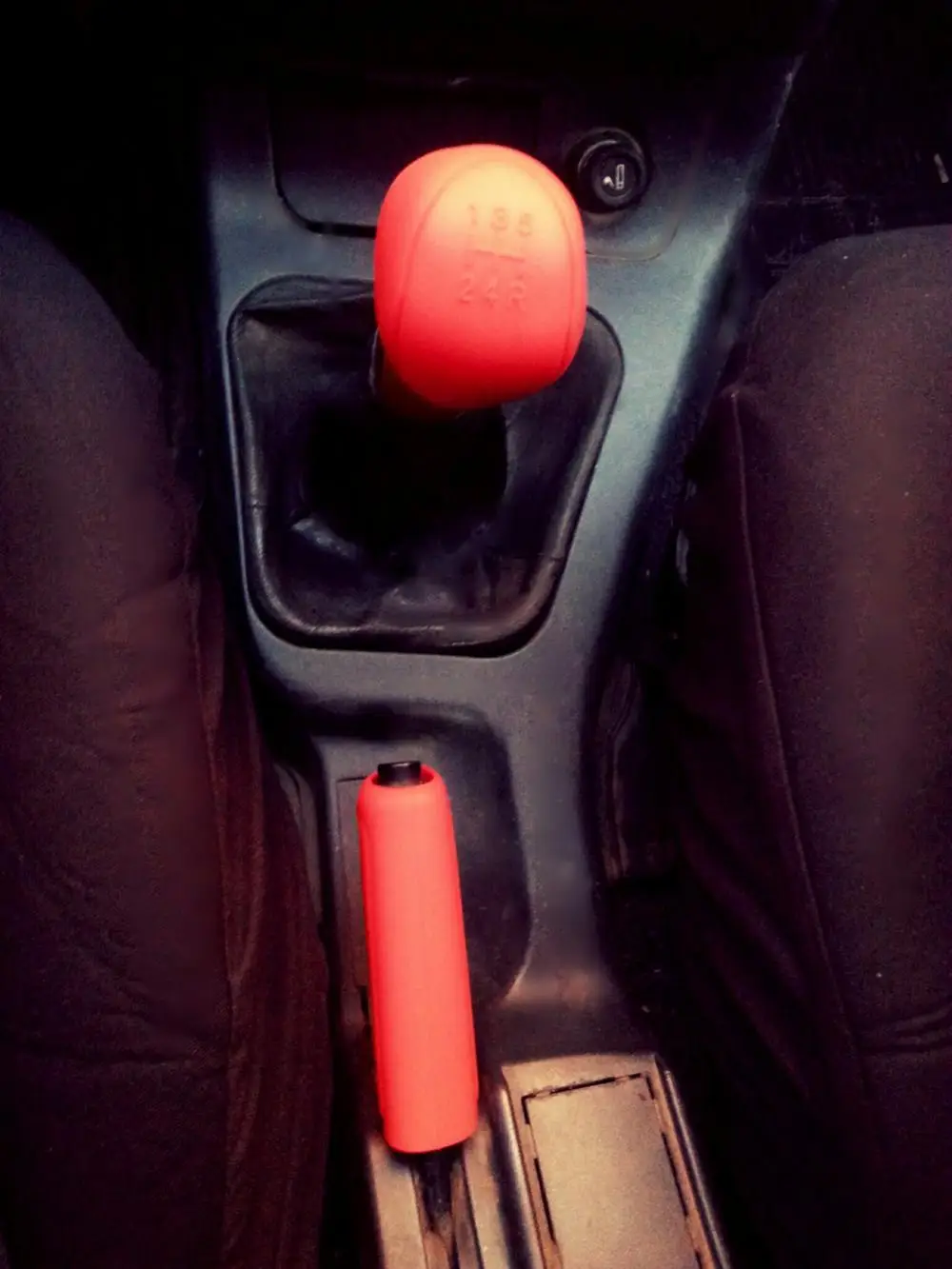 iTimo Universal Car Hand Brake Cover Sleeve and Gear Shift Knob Cover for Auto Decoration Car-styling