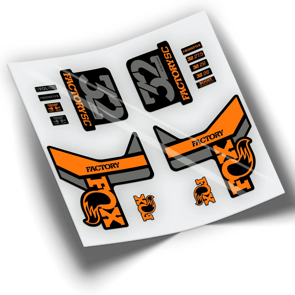 Fox 32 Step Cast Series Wp243 Adesivi