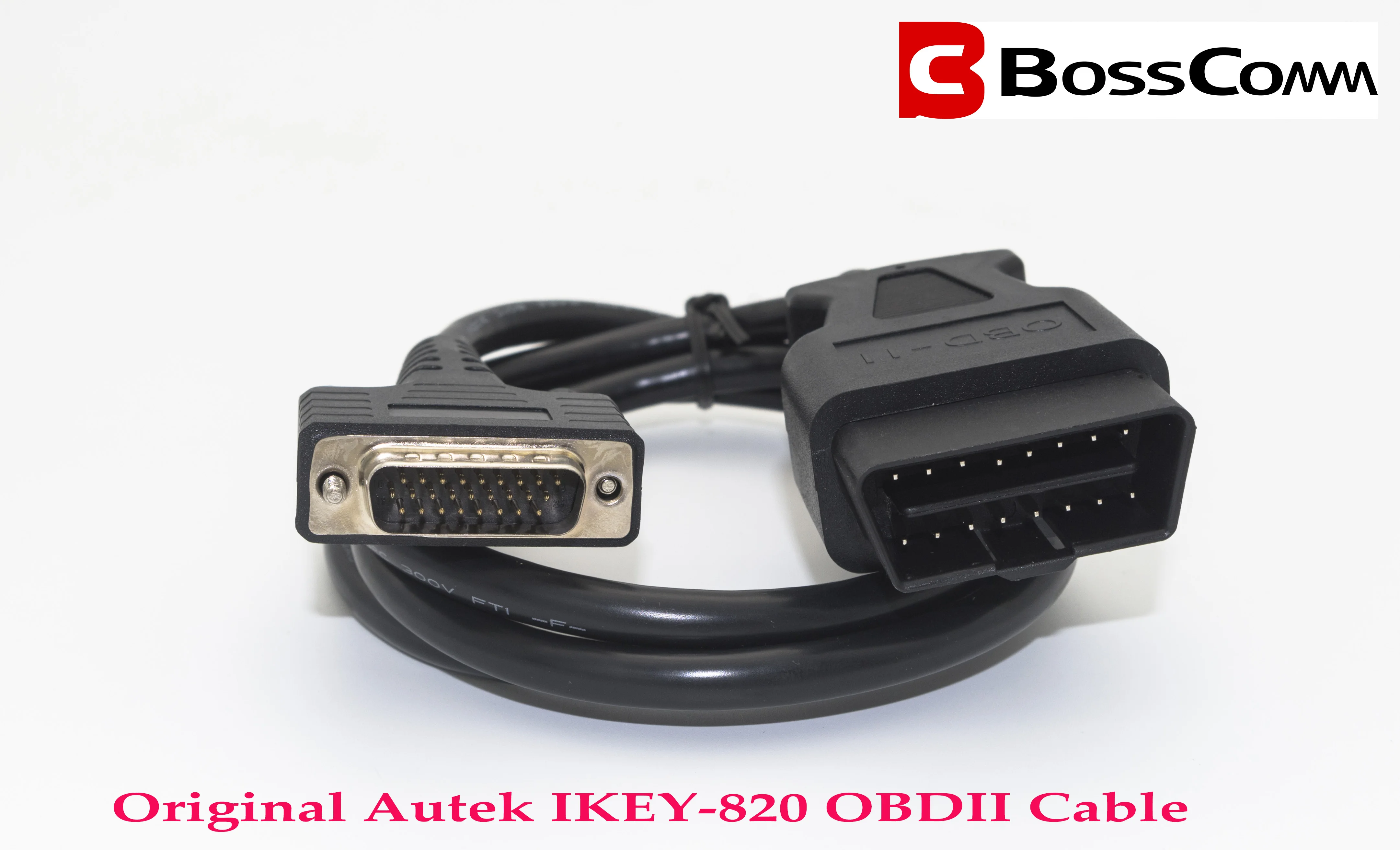 AUTEK IKEY820 Автомобильный ключ Programemr основной шнур OBD2 кабель BossComm инструмент