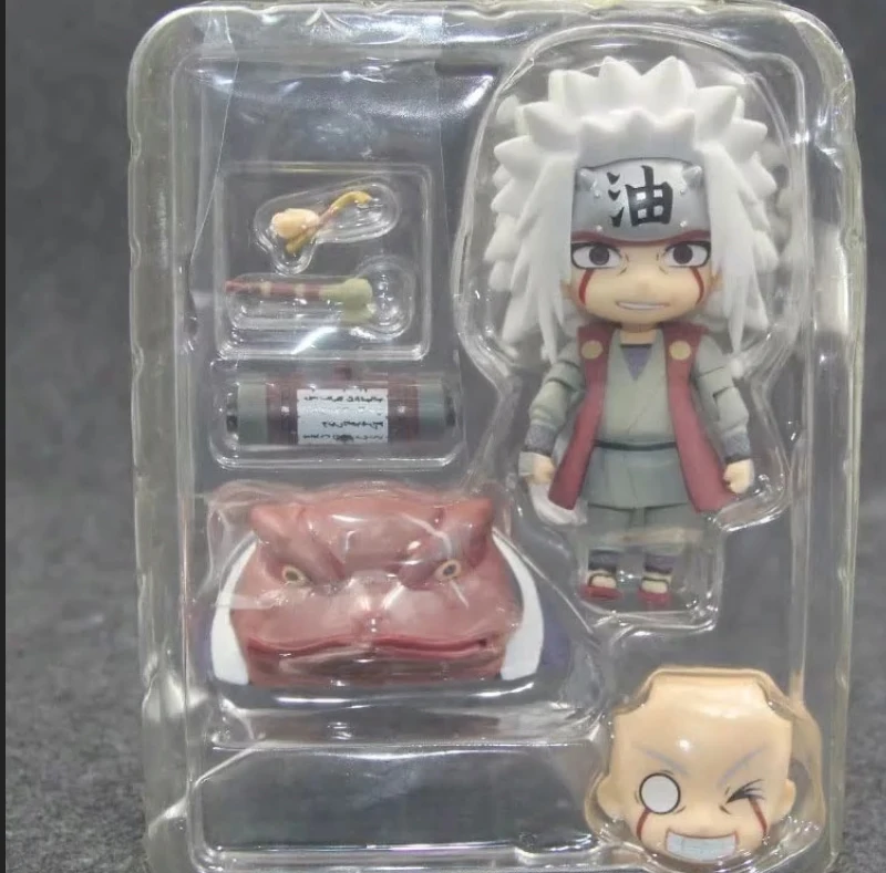 Naruto Shippuden Jiraiya 886 Nendoroid Gama Sennin Ero Sennin Toy Action Figure Toy Doll  (8)