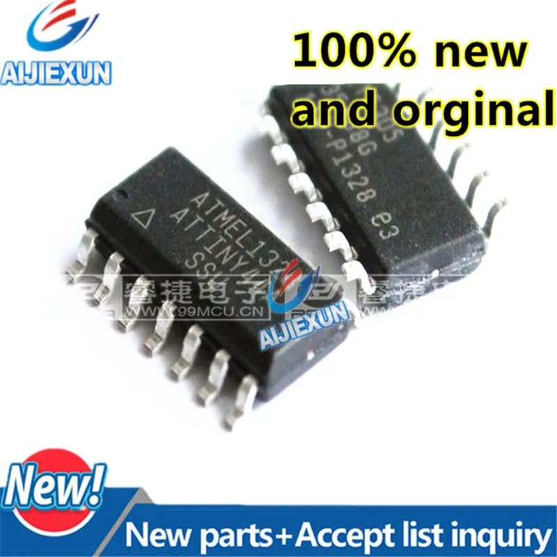 10 шт. новинка 100% оригинальная деталь ATTINY44A attiny44 SOP14 8 битный