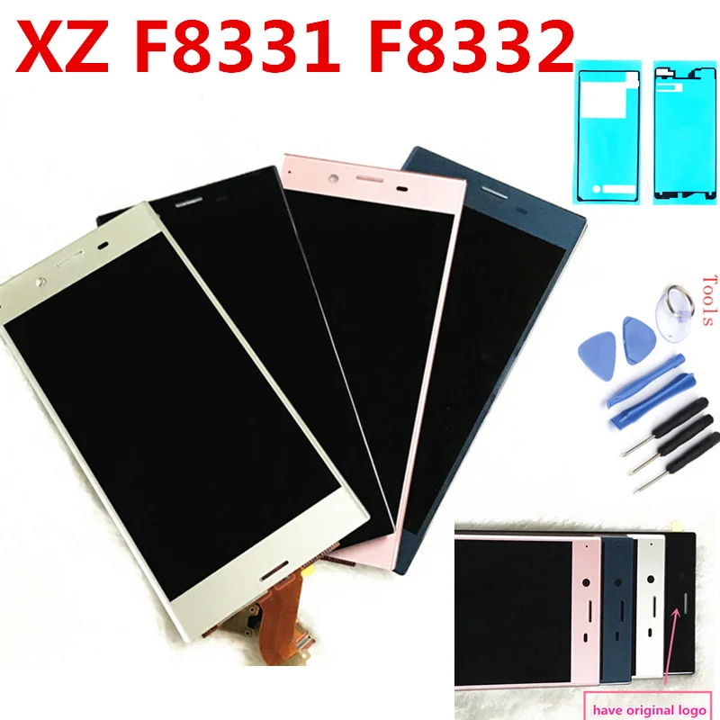 Original 5.2 inch LCD For SONY Xperia XZ Display F8331 F8332 Touch Screen Digitizer Replacement Parts For SONY Xperia XZ Display