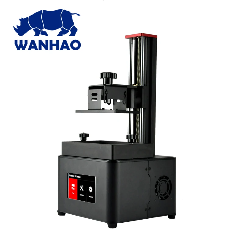 Новинка! Wanhao Дубликатор 7 плюс 3d принтер(V1.5) УФ Смола DLP SLA сенсорный экран 3d принтер машина с новой крышкой