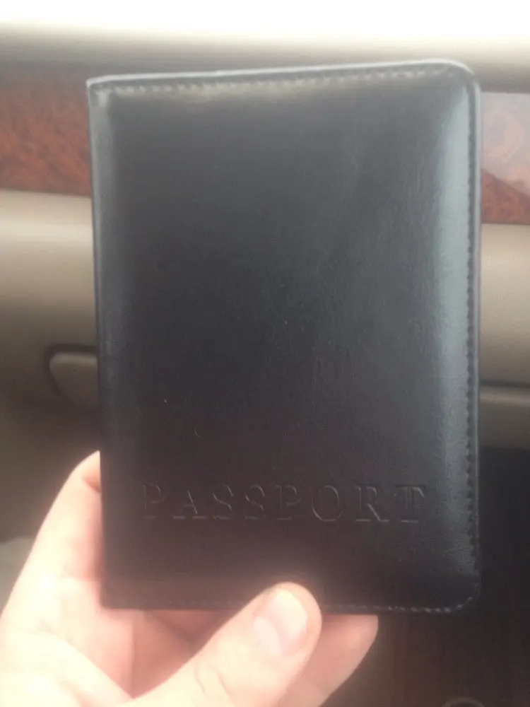Unisex Passport Holder Protector Wallet Business Card Soft Passport Cover Card Wallet Tarjetero Hombre Paspoort Cover Monederos photo review