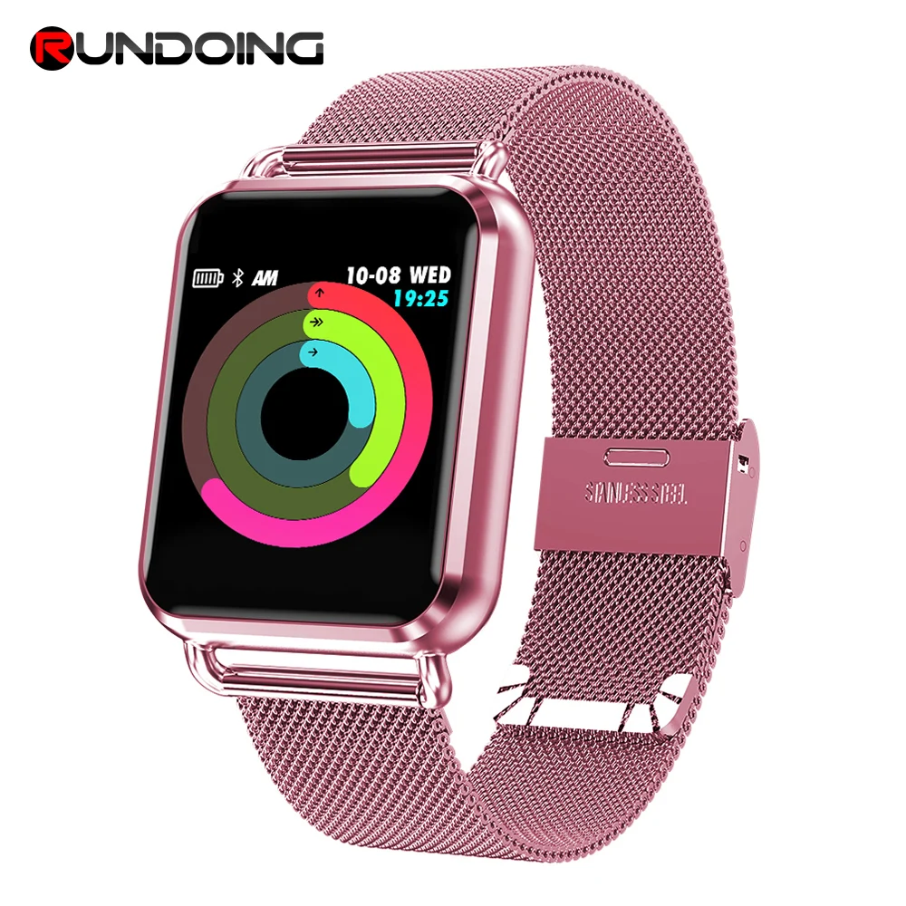 Rundoing Q3 Smartwatch Для мужчин приборы для измерения артериального давления измеритель