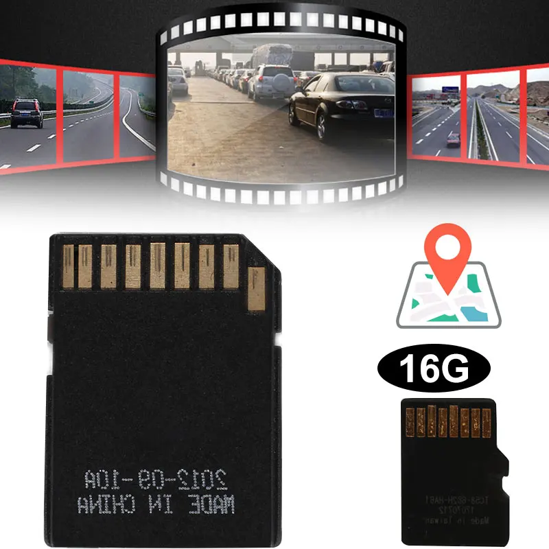 

Map TF Card GPS Map Card Mini Card with Map Real Lightweight Camping Navigation Navigate Built-In Navigation Software 16G