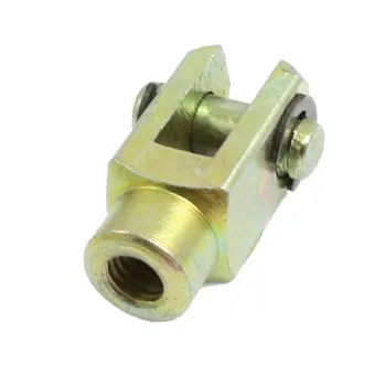 

UXCELL M6 6mm Female Thread 1/4 NPT Metal Y Joint Pneumatic Cylinder Piston Rod Clevis Linking on Gas Springs