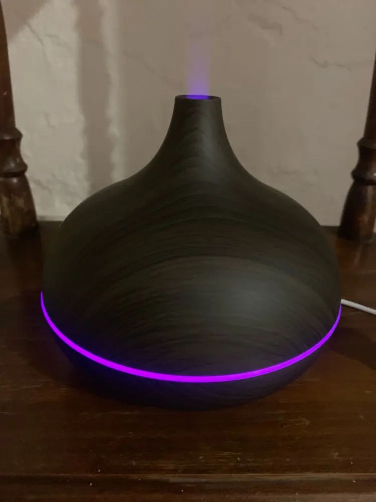 Wood Patterned Ultrasonic Oil Diffuser