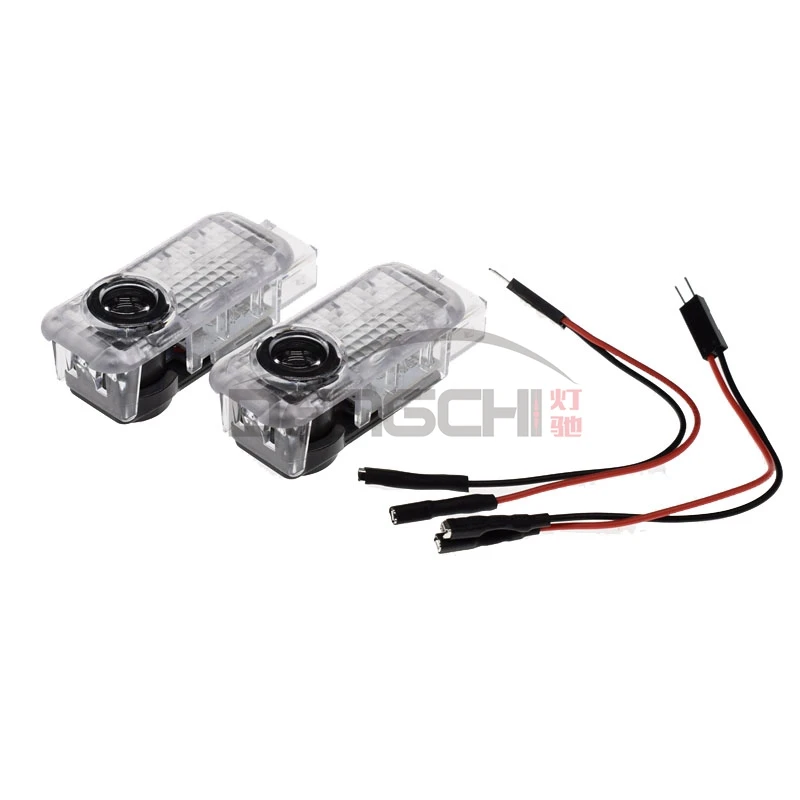 2 шт. piezas para AUDI coche puerta LED fantasma sombra luz Audi logotipo proyector cortesia luces Auto retroiluminación es | Автомобили