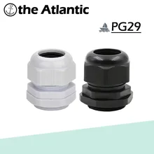 5 шт. PG29 IP68 Водонепроницаемый нейлоновый Пластиковый кабель сальник для герметизации провода, кабель, разъем для 18-25 мм кабель