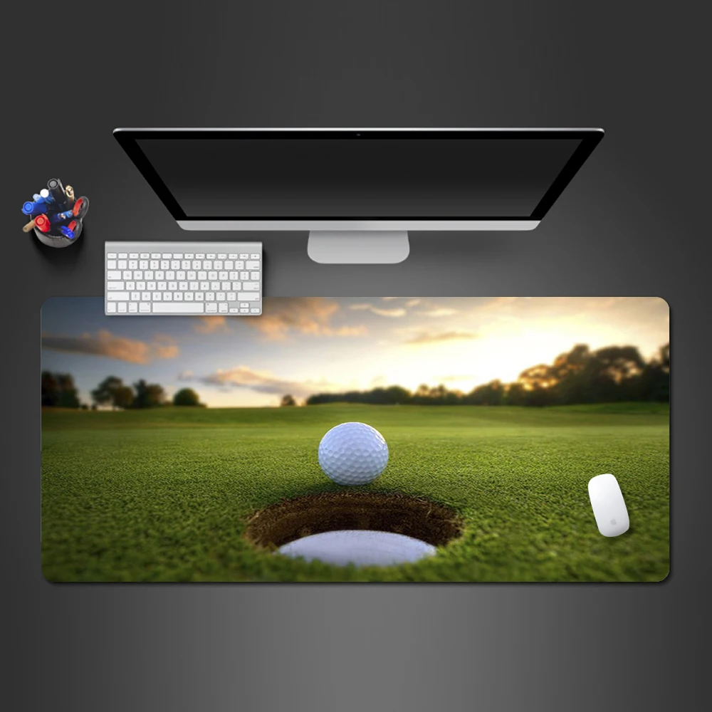 

Quality Life Golf Ball Mouse Pad Computer Keyboard Mousepad Game Player Non-slip Game Pad Creative Computer Accessories Mats