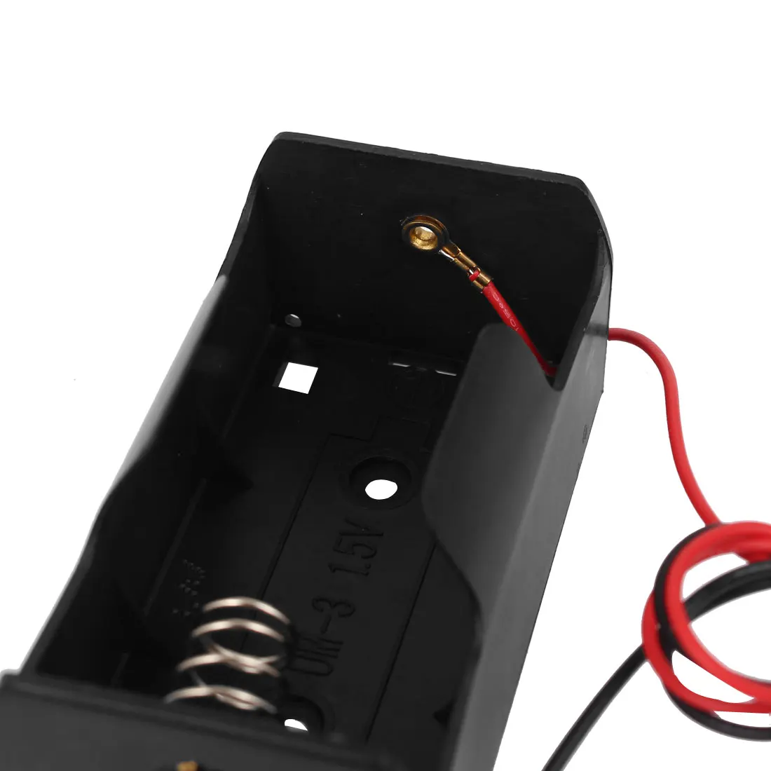 uxcell 4.5V Battery Holder Case Storage Box 3 x 1.5V D Batteries Wire Leads 10Pcs