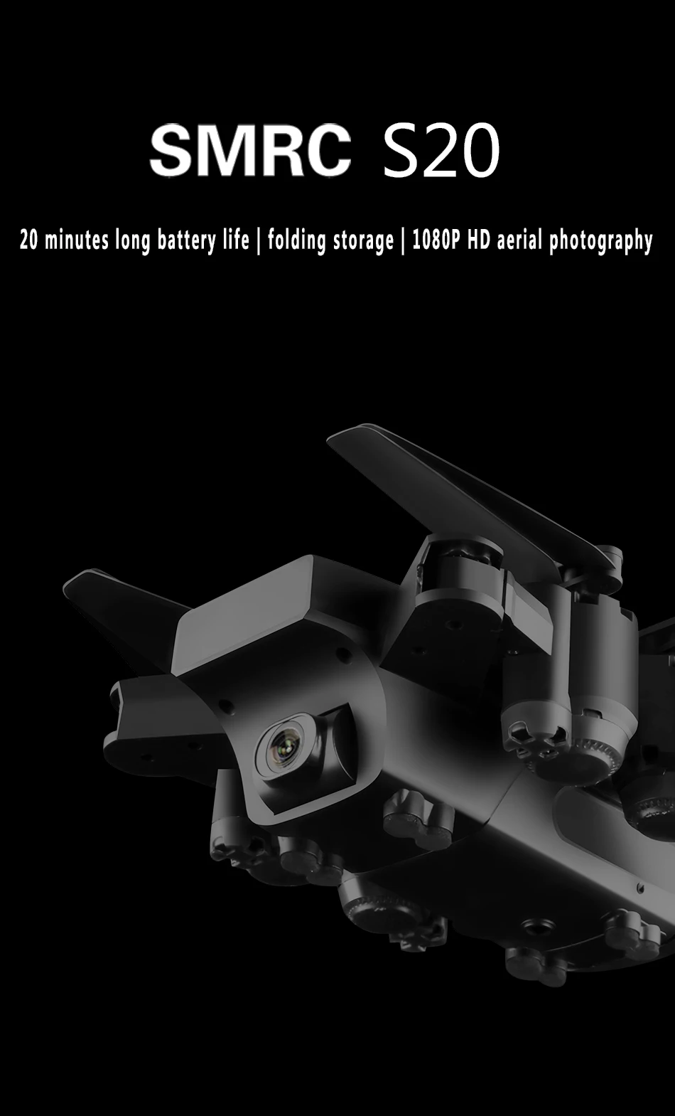 SMRC S20 HD 1080P Wifi Camera Quadrocopter Drone Sadoun.com